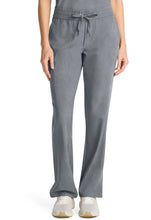 Cargar imagen en el visor de la galería, Healing Hands Quest – Top Partial Zip Stand Collar  HH752 + Pantalón Rise Drawstring Straight HH153 – Heather Ash