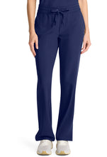 Cargar imagen en el visor de la galería, Healing Hands Quest – Top Partial Zip Stand Collar  HH752 + Pantalón Rise Drawstring Straight HH153 – Navy