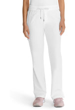 Cargar imagen en el visor de la galería, Healing Hands Quest – Top Partial Zip Stand Collar  HH752 + Pantalón Rise Drawstring Straight HH153 – White Gardenia