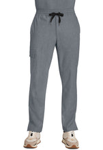 Cargar imagen en el visor de la galería, Healing Hands Quest – Top 3-Pocket Polo Collar HH759 + Pantalón Zip Fly Drawstring  HH154 – Heather Ash
