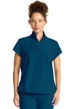 Cargar imagen en el visor de la galería, Healing Hands Quest – Top Partial Zip Stand Collar  HH752 + Pantalón 6-Pocket Flare Leg HH150 – Caribbean