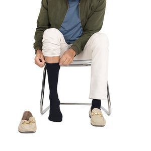 Calcetines de compresión hasta la rodilla para hombre 20-30mmHg