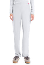 Cargar imagen en el visor de la galería, MedCouture AMP – Top Notched V-neck MC702 + Pantalón Straight Leg Pull-On MC103 – White