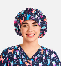 Cargar imagen en el visor de la galería, Printed Bouffant Cap MAEVN - NC325