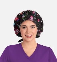 Cargar imagen en el visor de la galería, Printed Bouffant Cap MAEVN - NC325