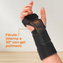 Cargar imagen en el visor de la galería, Brace de Muñeca + Hilado de Cobre - O74F