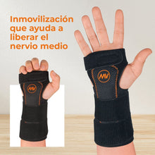 Cargar imagen en el visor de la galería, Brace de Muñeca + Hilado de Cobre - O74F
