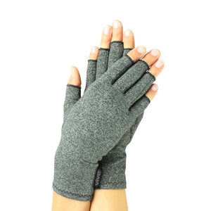 Guantes para la artritis gris