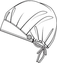 Cargar imagen en el visor de la galería, Print Bouffant Scrubs Hat in Yummy Freeze TF TOONIFORMS - DISNEY TF514 MKEZ