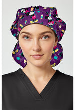 Cargar imagen en el visor de la galería, Print Bouffant Scrubs Hat in Yummy Freeze TF TOONIFORMS - DISNEY TF514 MKEZ