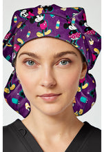 Cargar imagen en el visor de la galería, Print Bouffant Scrubs Hat in Yummy Freeze TF TOONIFORMS - DISNEY TF514 MKEZ