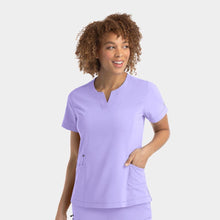 Cargar imagen en el visor de la galería, IRG EPIC  – Top Women's Notched Crew Neck 4802 + Pantalón Women's Yoga Waistband Flare Leg 9813  – Lilac