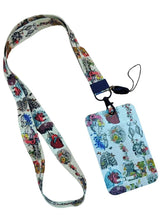 Cargar imagen en el visor de la galería, Lanyard con porta carnet de diseños médicos