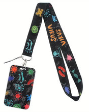 Cargar imagen en el visor de la galería, Lanyard con porta carnet de diseños médicos