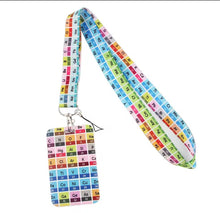 Cargar imagen en el visor de la galería, Lanyard con porta carnet de diseños médicos