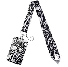 Cargar imagen en el visor de la galería, Lanyard con porta carnet de diseños médicos