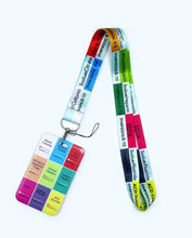 Cargar imagen en el visor de la galería, Lanyard con porta carnet de diseños médicos