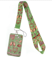 Cargar imagen en el visor de la galería, Lanyard con porta carnet de diseños médicos