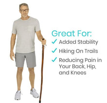 Cargar imagen en el visor de la galería, Bastón de madera