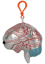 Cargar imagen en el visor de la galería, Llavero con cerebro de IA - GIANTmicrobes
