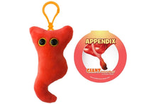 Cargar imagen en el visor de la galería, Llavero del apéndice - GIANTmicrobes