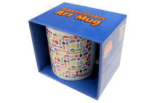 Cargar imagen en el visor de la galería, Taza artística con llavero de cafeína - GIANTmicrobes