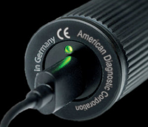 Equipo de diagnóstico Otoscopio/Oftalmoscopio portátil USB de 3,5 V, recargables por USB ADC - Diagnostix ™ 54310/54380
