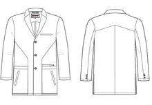 Cargar imagen en el visor de la galería, Bata de Caballero Modelo Derek Grey's Anatomy Clasica by Barco - GRC962