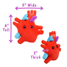 Cargar imagen en el visor de la galería, Peluche del Corazón - GIANTmicrobes
