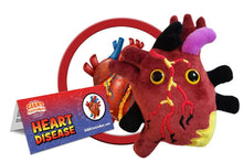 Cargar imagen en el visor de la galería, Peluche de Cardiopatía - GIANTmicrobes