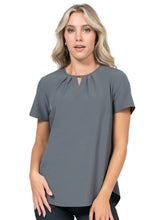 Cargar imagen en el visor de la galería, Blusa elástica con dobladillo de 3/4 YotYoz Studio - 1127