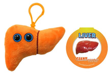 Cargar imagen en el visor de la galería, Llavero del hígado - GIANTmicrobes