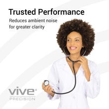 Cargar imagen en el visor de la galería, ESTETOSCOPIO, ACERO INOXIDABLE DE 22" + BOLSA - VIVEHEALTH DMD1017