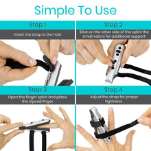 Cargar imagen en el visor de la galería, Férula de dedo de aluminio
