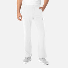 Cargar imagen en el visor de la galería, Maevn Momentum  – Top Men’s 4 Pocket Banded V-Neck 5802 + Pantalón Men’s Fly Front Cargo 5891 – WHITE