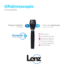 Cargar imagen en el visor de la galería, Oftálmoscopio HS-OP10F - LENZ