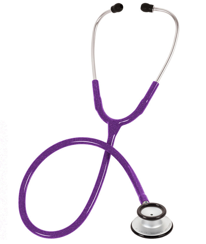 Estetoscopio Prestige Clinical Lite: Purple Sparkles S121