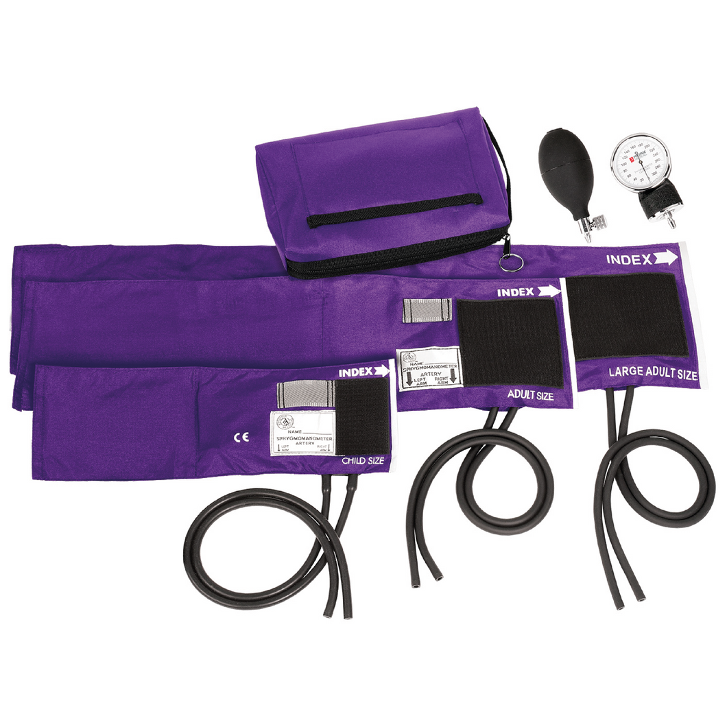 Esfigmomanómetro Premium 3 en 1 con Estuche: Purple 882