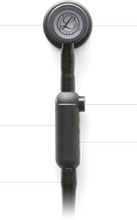 Cargar imagen en el visor de la galería, Estetoscopio Littmann® CORE 3M™ Digital - High Polish Rainbow Chestpiece, Black Tube, Stem and Headset