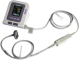 Monitor de presión arterial de brazalete digital, de 3 modos, sensor SPO2 con para uso neonatal / infantil - CONTEC