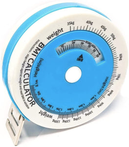 Herramienta de pérdida de peso de 150 cm, cinta retráctil, índice de masa corporal IMC, herramientas de medición