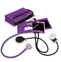 Cargar imagen en el visor de la galería, Kit de Esfigmomanómetro + Estetoscopio + estuche Clinical Lite de colores lisos - A121