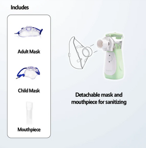 Nebulizador inteligente FL800 para tratamiento respiratorio en el hogar