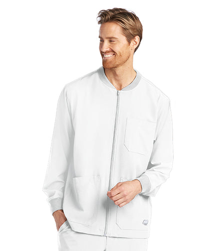 Jacket Top Blanco Skechers para Caballeros - SK0408