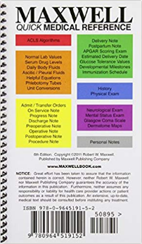 Referencia Médica Rápida de Maxwell 6th edición.