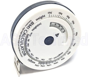 Herramienta de pérdida de peso de 150 cm, cinta retráctil, índice de masa corporal IMC, herramientas de medición