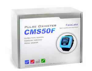 Oxímetro de Pulso de Pulsera con Software Facelake CMS-50F