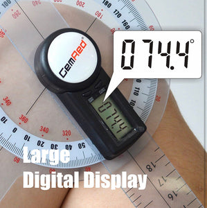 Goniómetro digital 12" 360 grados de fisioterapia.