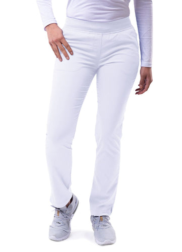 Scrub Bottom Blanco Adar Skinny Leg para Damas - P7102