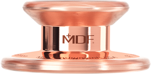 Estetoscopio ligero de titanio de adulto y pediátrico Oro rosa - Blanco- MDF